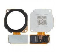 Шлейф Huawei P8 Lite 2017 (PRA-L11/PRA-L21)/Honor 8 Lite/P9 Lite 2017/Honor 8 Pro/Honor V9/Nova 2 2017/Nova 3 с сканером отпечатка пальца белого цвета