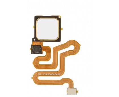 Шлейф Huawei P9 (EVA-L09/EVA-L19)/P9 Lite (VNS-L21/VNS-L31) с сканером отпечатка пальца белого цвета Ceramic White