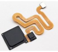 Шлейф Huawei P9 (EVA-L09/EVA-L19)/P9 Lite (VNS-L21/VNS-L31) с сканером отпечатка пальца черного цвета