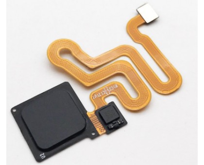 Шлейф Huawei P9 (EVA-L09/EVA-L19)/P9 Lite (VNS-L21/VNS-L31) с сканером отпечатка пальца черного цвета