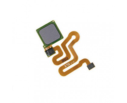 Шлейф Huawei P9 (EVA-L09/EVA-L19)/P9 Lite (VNS-L21/VNS-L31) с сканером отпечатка пальца серого цвета