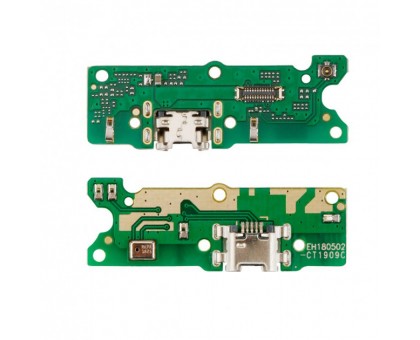 Шлейф Huawei Y5 2018 (DRA-L21)/Y5 Prime 2018 (DRA-L02/DRA-L22)/Honor 7A 5.45"/Y5 Lite 2018 с разъемом зарядки с микрофоном плата зарядки