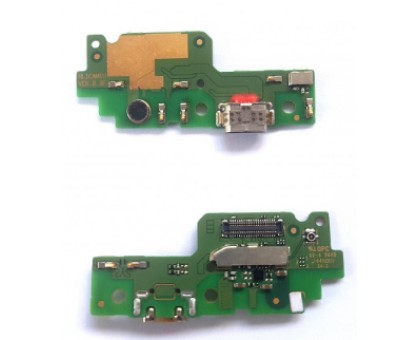 Шлейф Huawei Y6 II (CAM-L21) с разъемом зарядки с микрофоном плата зарядки micro USB