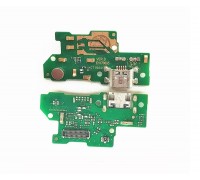 Шлейф Huawei Y7 2017 (TRT-L21)/Y7 Prime 2017 (TRT-L21A)/Nova Lite Plus/Enjoy 7 Plus с разъемом зарядки micro USB с микрофоном плата зарядки
