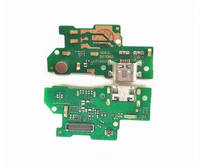 Шлейф Huawei Y7 2017 (TRT-L21)/Y7 Prime 2017 (TRT-L21A)/Nova Lite Plus/Enjoy 7 Plus с разъемом зарядки micro USB с микрофоном плата зарядки