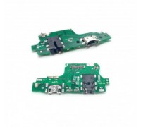 Шлейф Huawei Y9 2018 (FLA-LX1)/Enjoy 8 Plus с разъемом зарядки micro USB с разъемом наушников с микрофоном плата зарядки