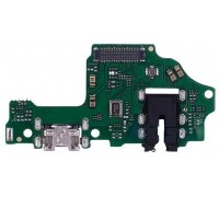 Шлейф Huawei Y9 2019 (JKM-L23/JKM-LX3) с разъемом зарядки micro USB с разъемом наушников с микрофоном плата зарядки