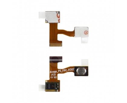 Шлейф Lenovo A850 с кнопкой включения с датчиком приближения