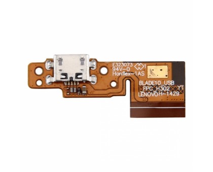 Шлейф Lenovo B8000 Yoga Tablet 10 с разъемом зарядки