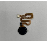 Шлейф Lenovo K6 Enjoy L38082 с сканером отпечатка пальца черного цвета