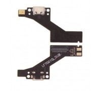 Шлейф Lenovo PB1-750M Phab с разъемом зарядки с микрофоном плата зарядки коричневаяLF7001Q_SUB