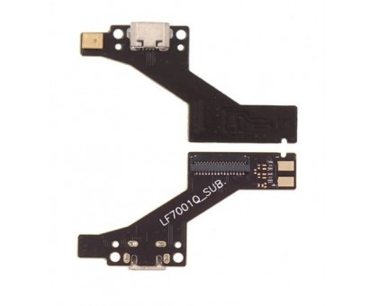 Шлейф Lenovo PB1-750M Phab с разъемом зарядки с микрофоном плата зарядки коричневаяLF7001Q_SUB