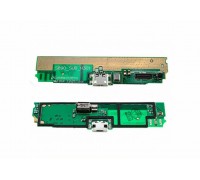 Шлейф Lenovo S890 с разъемом зарядки с микрофоном с виброзвонком плата зарядки