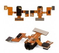 Шлейф LG E730 Optimus Sol с разъемом наушников c датчиком приближения с камерой с микрофоном