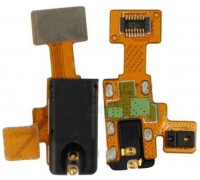 Шлейф LG E960 Nexus 4 с разъемом наушников c датчиком приближения