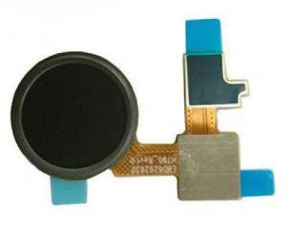 Шлейф LG H791 Nexus 5X с сканером отпечатка пальца черного цвета