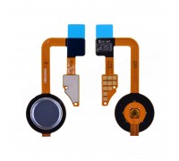 Шлейф LG H870 G6/H871/H872/H873/LS993/US997/VS998 с кнопкой меню (Home) с сканером отпечатка пальца синего цвета Marine Blue