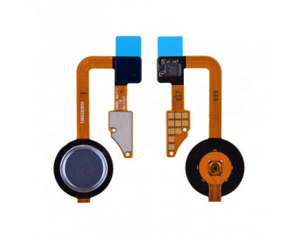 Шлейф LG H870 G6/H871/H872/H873/LS993/US997/VS998 с кнопкой меню (Home) с сканером отпечатка пальца синего цвета Marine Blue