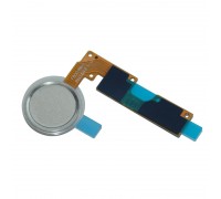 Шлейф LG H990 V20 с кнопкой меню (Home) серого цвета