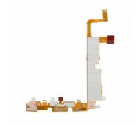 Шлейф LG P715 Optimus L7 II Dual Sim с разъемом зарядки с кнопкой включения с кнопкой меню (Home) с микрофоном