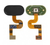 Шлейф Meizu E2 с кнопкой меню Home черного цвета