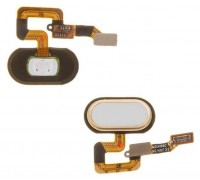 Шлейф Meizu M3 Max с кнопкой меню Home золотистого цвета