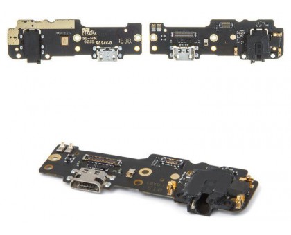 Шлейф Meizu M3 Max с разъемом зарядки с разъемом наушников с микрофоном плата зарядки