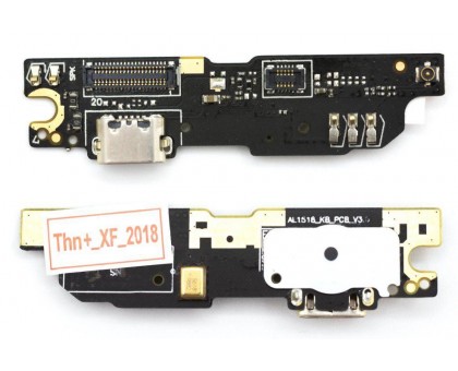 Шлейф Meizu M3 Note M681H с разъемом зарядки с микрофоном плата зарядки с кнопкой меню