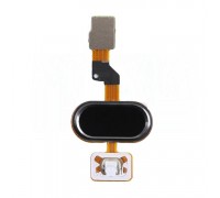 Шлейф Meizu M3s Y685/M3s mini/U10 с кнопкой меню Home черного цвета версия JW-D