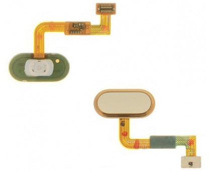 Шлейф Meizu M3x M682 с кнопкой меню Home золотистого цвета