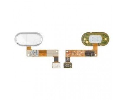 Шлейф Meizu M5 Note M621 с кнопкой меню Home белого цвета