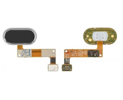 Шлейф Meizu M5 Note M621 с кнопкой меню Home черного цвета