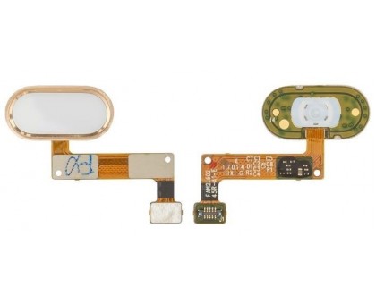 Шлейф Meizu M5 Note M621 с кнопкой меню Home золотистого цвета