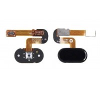 Шлейф Meizu M6 M711H/M711M/M711Q с кнопкой меню Home черного цвета