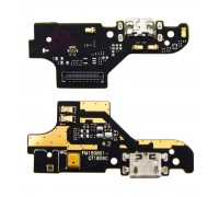 Шлейф Meizu M6T M811 с разъемом зарядки с микрофоном плата зарядки