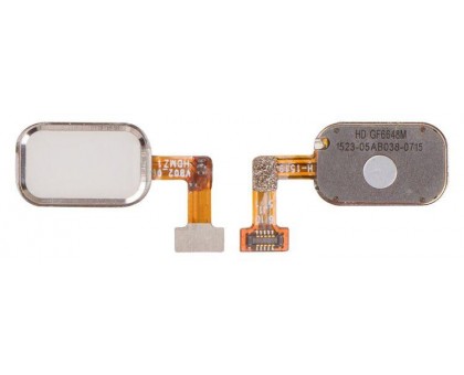 Шлейф Meizu MX4 Pro M462 5.5" с кнопкой меню Home белого цвета