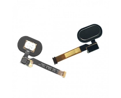 Шлейф Meizu Pro 5 с кнопкой меню Home черного цвета