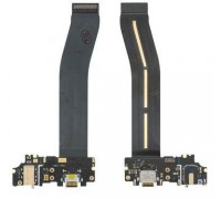 Шлейф Meizu Pro 6 Plus M686 с разъемом зарядки с разъемом наушников с микрофоном золотистого цвета