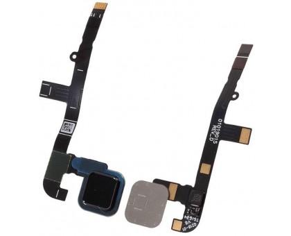 Шлейф Motorola XT1635-01 Moto Z Play/XT1635-02/XT1635-03 с кнопкой меню (Home) черного цвета