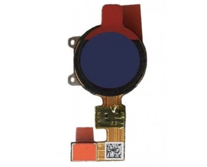 Шлейф Nokia 3.1 Plus Dual Sim TA-1104 с сканером отпечатка пальца синего цвета