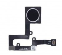 Шлейф Nokia 7.1 Plus/Nokia X7 2018/Nokia 8.1 с сканером отпечатка пальца черного цвета