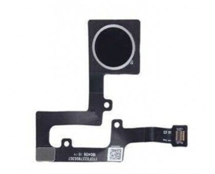 Шлейф Nokia 7.1 Plus/Nokia X7 2018/Nokia 8.1 с сканером отпечатка пальца черного цвета