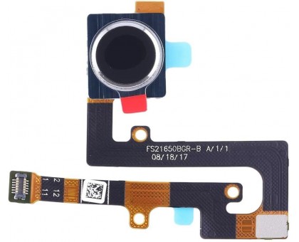Шлейф Nokia 7.1 TA-1100/TA-1097/TA-1085/TA-1095/TA-1096 с сканером отпечатка пальца черного цвета