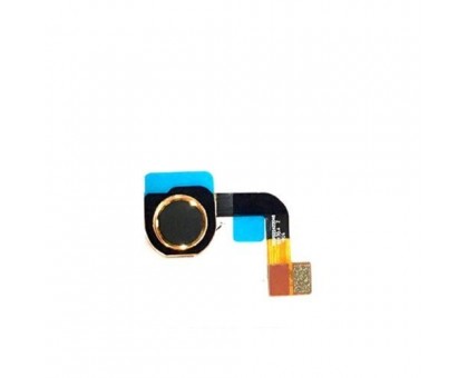 Шлейф Nokia 7 Plus Dual Sim TA-1046/7 Plus TA-1055 с сканером отпечатка пальца черного цвета