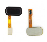 Шлейф OnePlus 2 (A2003) с сканером отпечатка пальца черного цвета