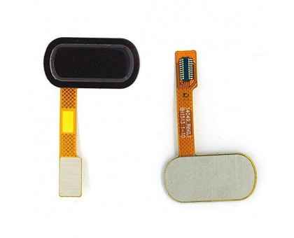 Шлейф OnePlus 2 (A2003) с сканером отпечатка пальца черного цвета