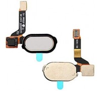 Шлейф OnePlus 3 A3003/3T A3010 с сканером отпечатка пальца белого цвета