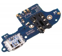 Шлейф Realme 3 Pro с разъемом зарядки с разъемом наушников с микрофоном плата зарядки