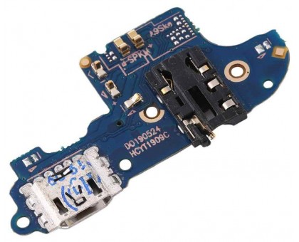 Шлейф Realme 3 Pro с разъемом зарядки с разъемом наушников с микрофоном плата зарядки
