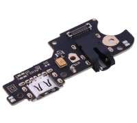 Шлейф Realme 5 с разъемом зарядки с разъемом наушников с микрофоном плата зарядки